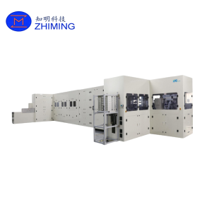 6–8 Inch Silicon & SiC Wafer Quad-Polishing Automation Line with Cleaning and Re-Mounting Loop