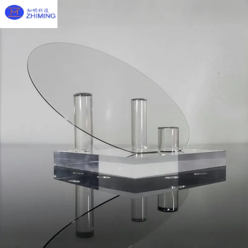 Pastilha de carboneto de silício HPSI de 4 polegadas e 100 mm